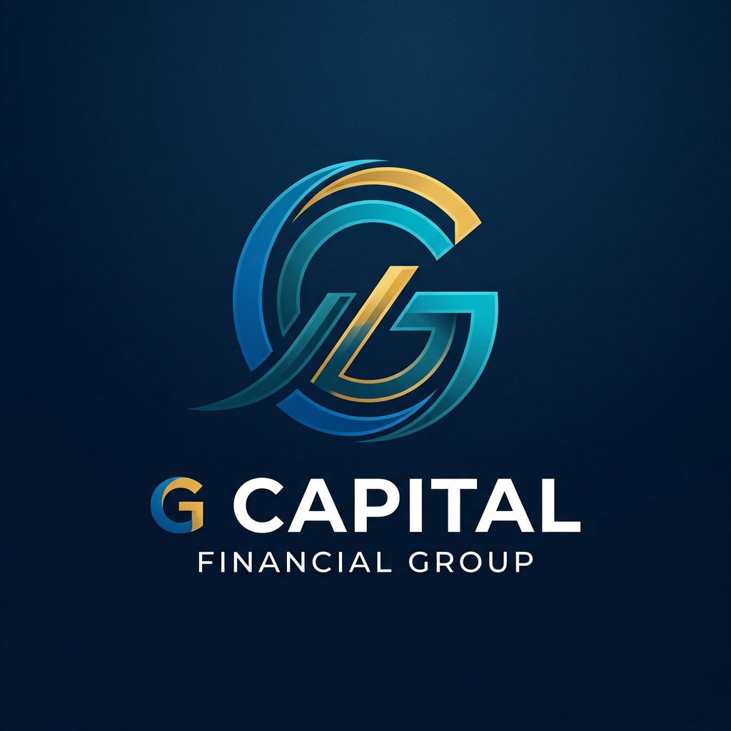 G Capital Financial Group logo with blue and gold stylized G