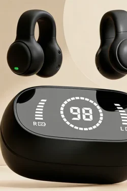 Fones de ouvido sem fio Bluetooth Ear-Hook 5.3 Mini fones de ouvido estéreo para Android Ios -B4 - Imagem 1